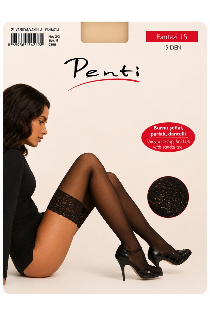 Fantezi Vanilya Jartiyer 2/3