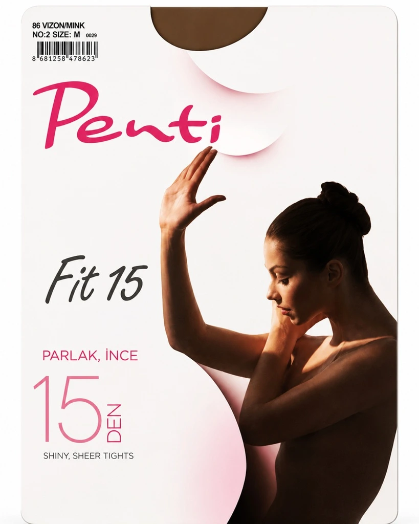Penti Vizon / Mink Külotlu Çorap No:2