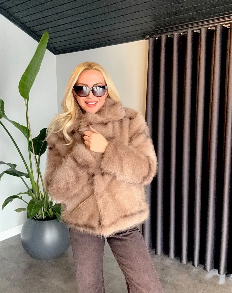 Robin Premium Kürk Mont (36)